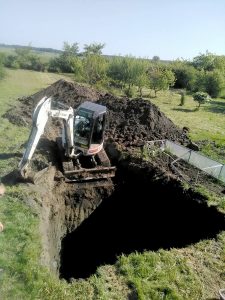 žemės kasimo darbai