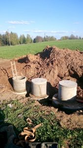 Nuotekų talpyklų įrengimas