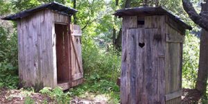 lauko tualetas vietinė kanalizacija
