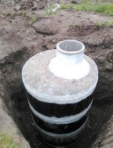 nuotekų srutų rezervuarai