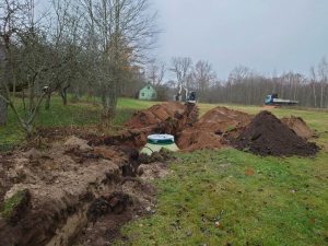 Buitiniai nuotekų valymo įrenginiai kaimo sodyboje